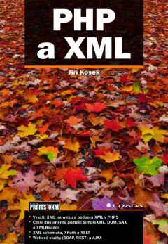 Obálka knihy PHP a XML